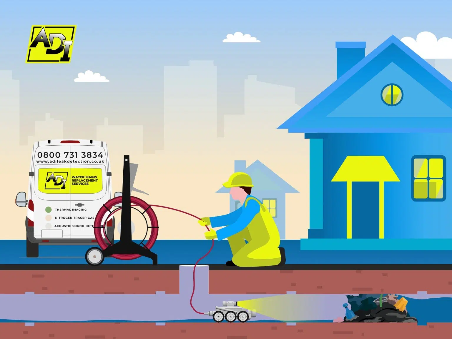 Drainage CCTV Surveys & Investigations Northamptonshire